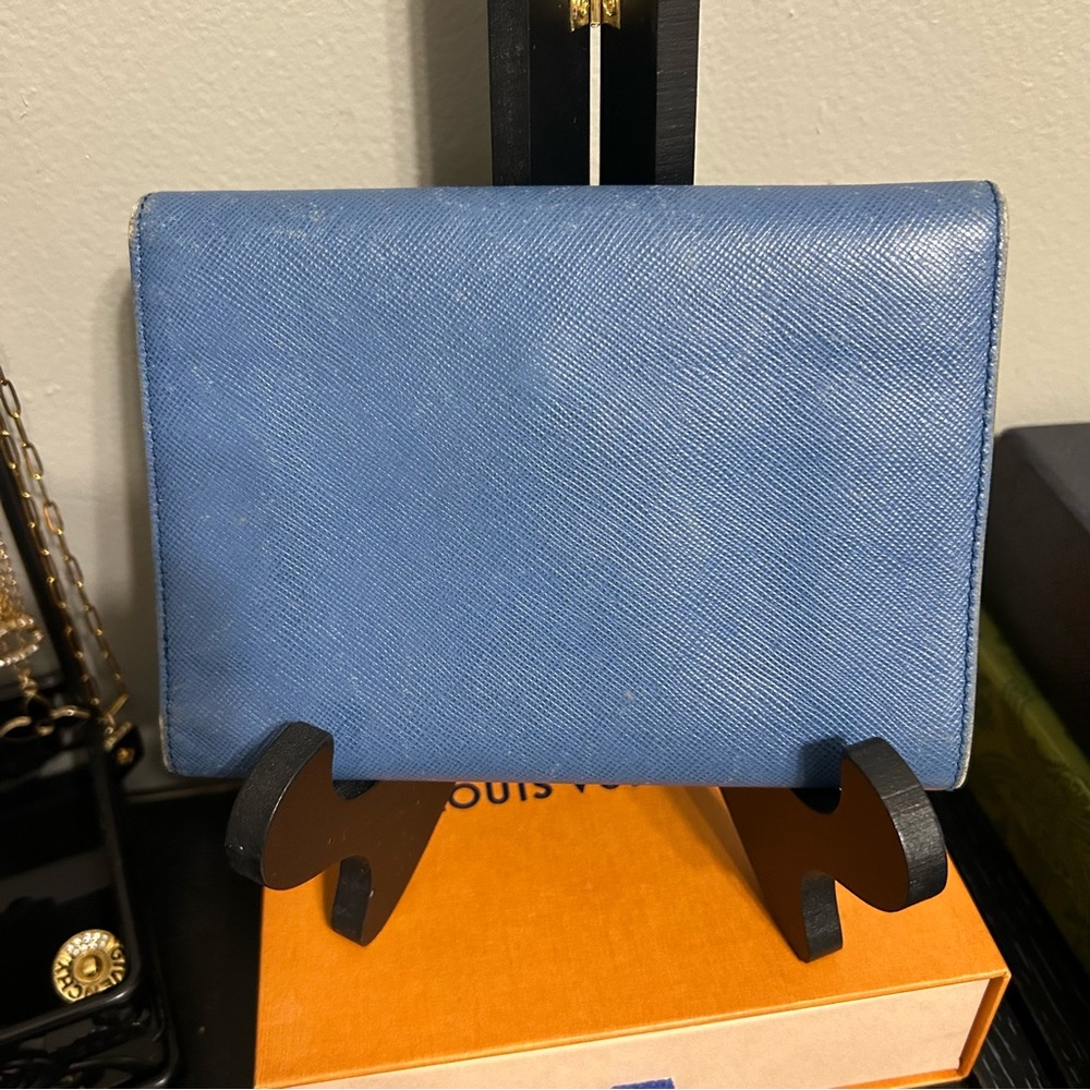 Prada Sky Blue Leather Wallet - Picture 2 of 6
